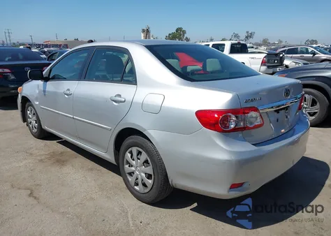 2011 Toyota Corolla Le from USA, damaged, VIN JTDBU4EE3B9165872